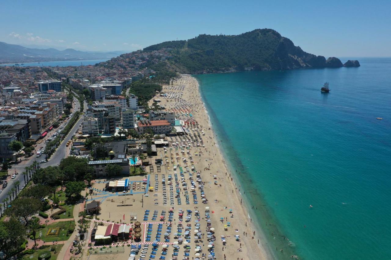 Cleopatra Golden Beach Hotel อลันยา ภายนอก รูปภาพ
